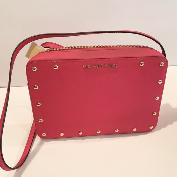 Michael Kors Handbags - Micheal Kors Sandrine Studded Crossbody NWT